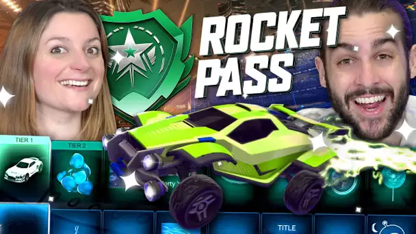 ON ACHETE ET DECOUVRE LE ROCKET PASS ! | PACK OPENING ROCKET LEAGUE