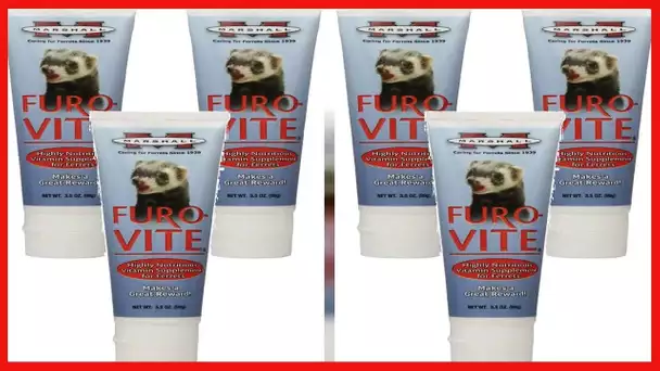 (3 Pack) Marshall Furo-Vite Vitamin Supplement Paste for Ferrets, 3.5-Ounce Each