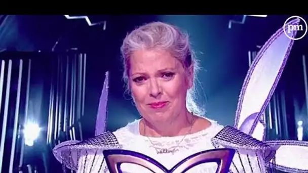 Mask Singer  Laurence Boccolini, émue, réagit après sa victoire