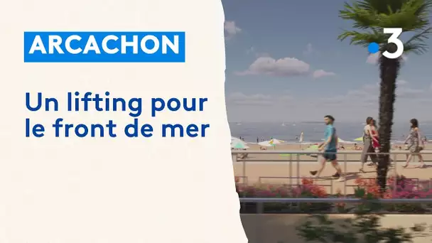 Front de mer à Arcachon : une promenade embellie et mieux organisée dans un espace végétalisé