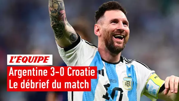 Argentine 3-0 Croatie : Le débrief du match (Coupe du monde)