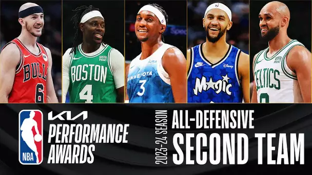 The BEST Of The 2023-24 Kia NBA All-Defensive Second Team!