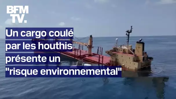 Le cargo coulé par une attaque houthie présente un "risque environnemental" selon les États-Unis