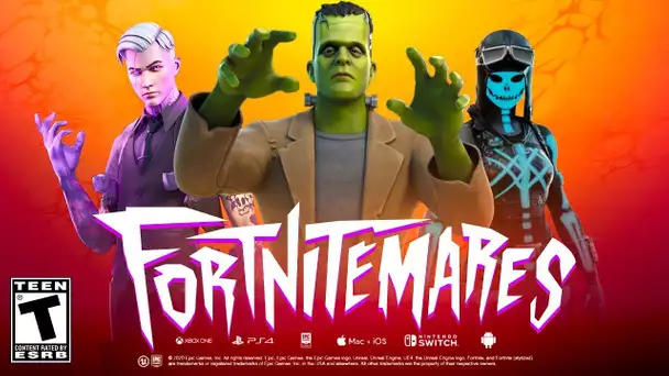 DES SKINS FORTNITEMARES GRATUITS POUR CERTAINS + TEASERS PROCHAINS SKINS (FORTNITE CAUCHEMARS 2021)