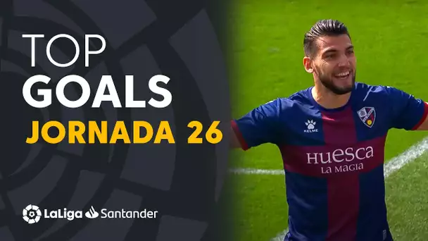 Todos los goles de la jornada 26 de LaLiga Santander 2020/2021