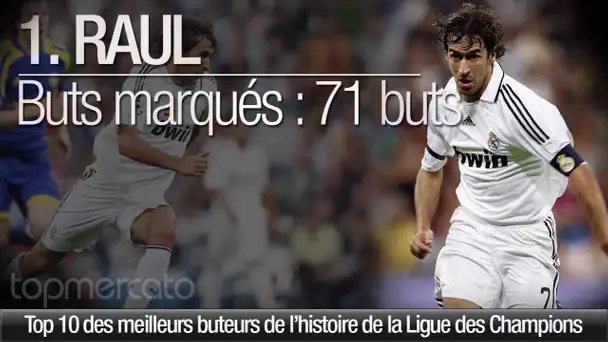 Top 10 des meilleurs buteurs de l'histoire de la Ligue des Champions !