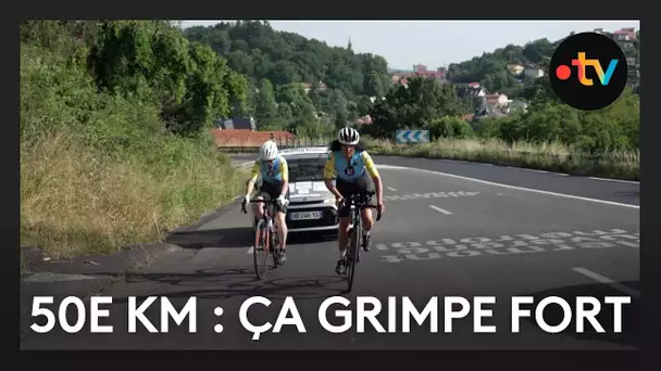 Tour de France 2025 : Béatrice affronte les 3 côtes de Clermont-Ferrand – Étape Ennezat / Mont-Dore