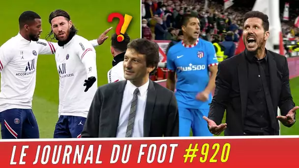 PSG : LEONARDO et la mauvaise surprise Sergio RAMOS... SUAREZ craque et insulte SIMEONE !