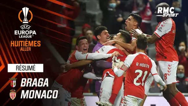 Résumé : Braga 2-0 Monaco - Ligue Europa (8e de finale aller)