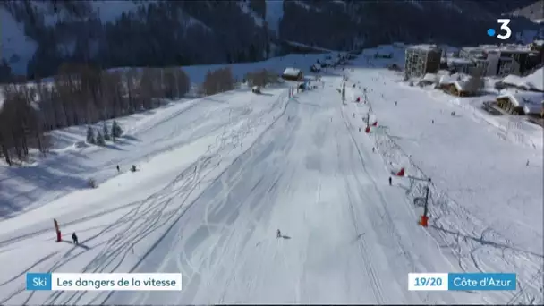 Isola 2000 : une piste dédiée à la vitesse le temps d'un week-end