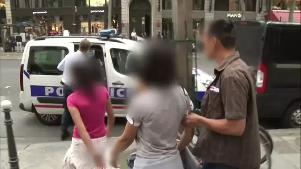Intervention policière : Vols à l'arraché dans les cafés de Paris