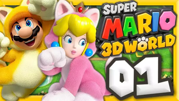 MARIO EST DE RETOUR ! | SUPER MARIO 3D WORLD EPISODE 1 CO-OP NINTENDO