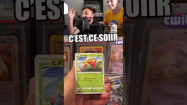 MICHOU & DAVID LAFARGE RECORD DU MONDE OUVERTRURE CARTES POKEMON SECRETES #shorts #michou