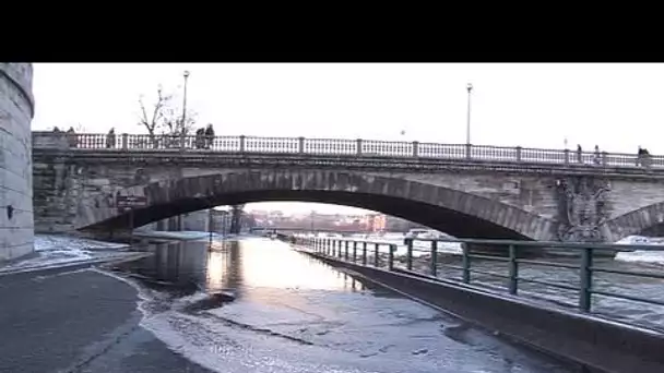 Inondation : la voie Express rive gauche fermée