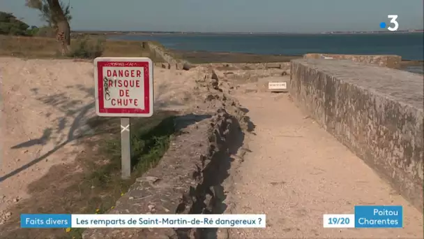 Saint-Martin-de-Ré : chute mortelle des remparts