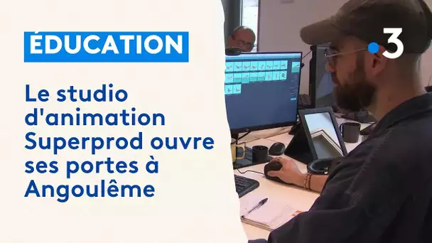 Le studio d'animation Superprod ouvre ses portes à Angoulême
