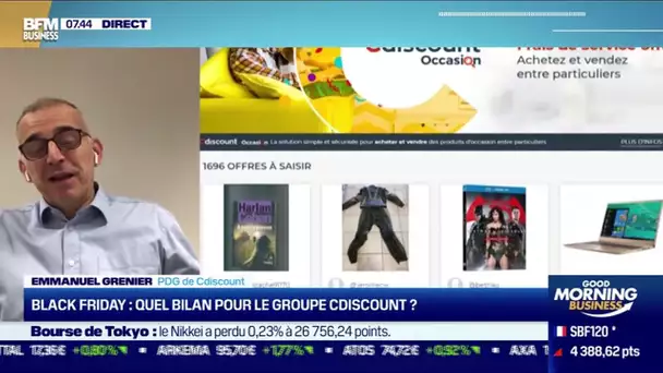 Emmanuel Grenier (Cdiscount) : Black Friday, quel bilan pour le groupe Cdiscount ?