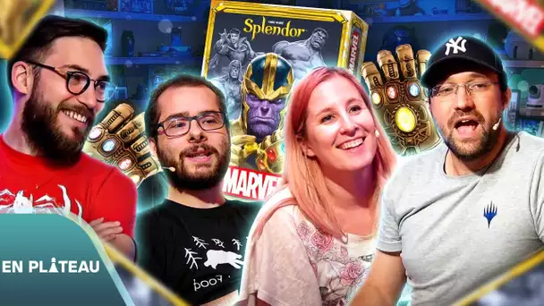 Qui arrivera à assembler le gant de l'infini de Thanos ? 🎲🥊 - Splendor Marvel | En Plateau
