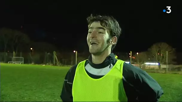 Christophe Kerbrat en 2010 quand il portait les couleurs de Plabennec en amateur