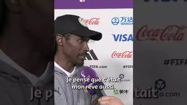 🇸🇳🗨️ Aliou Cissé dédie la victoire du Sénégal contre l’Equateur à Sadio Mané
