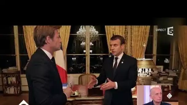 Macron : le grand débrief - C à Vous - 18/12/2017