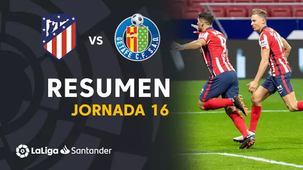 Resumen de Atlético de Madrid vs Getafe CF (1-0)