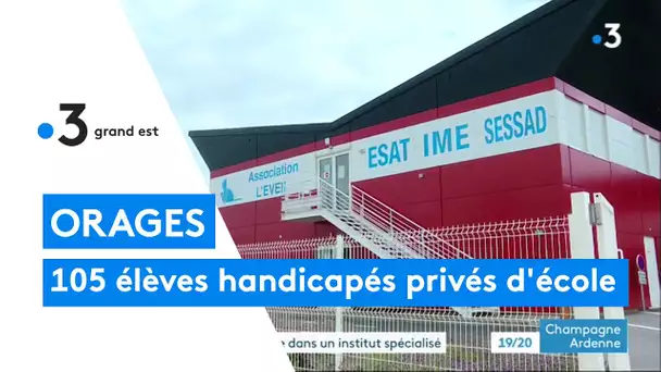ORAGES : 105 élèves handicapés privés d'école