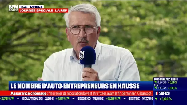François Hurel : Le nombre d'auto-entrepreneurs en hausse