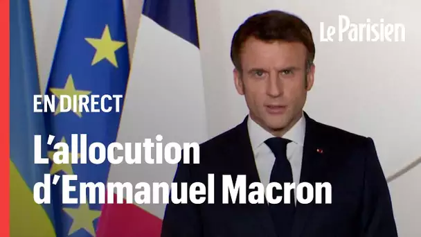 🔴 EN DIRECT | Guerre en Ukraine, Macron s'exprime