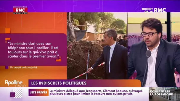 "Les indiscrets politiques" : cet été, Gérald Darmanin s'est démultiplié