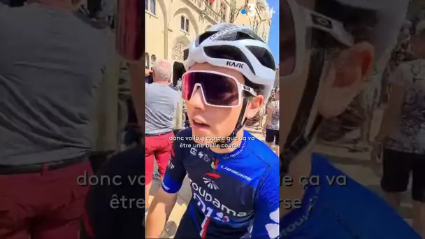 La Route d'Occitanie - Interview d'un fan de cyclisme sur la ligne de départ à Narbonne