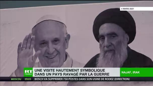 Visite hautement symbolique du pape en Irak