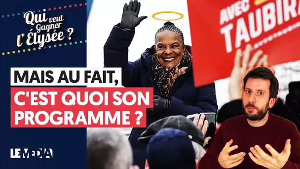 TAUBIRA : LA POÉSIE DU VIDE | QUI VEUT GAGNER L'ÉLYSÉE ?