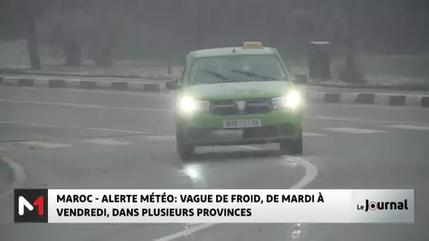Bulletin d'alerte météo : Vague de froid, de mardi à vendredi, dans plusieurs provinces du Royaume