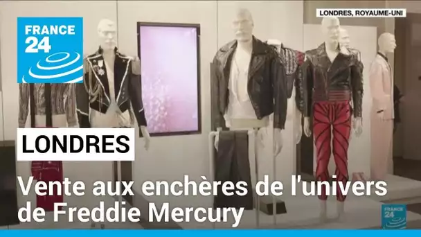 Vente aux enchères chez Sotheby's : l'univers de Freddie Mercury exposé puis vendu à Londres