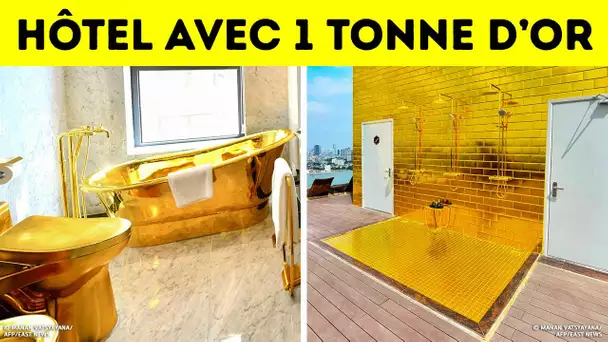 6 Hôtels Incroyables qui vont t’époustoufler