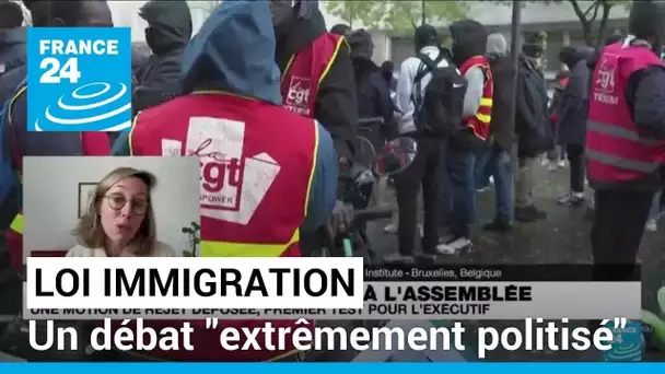 La débat sur le projet de loi immigration en France est "extrêmement politisé" • FRANCE 24