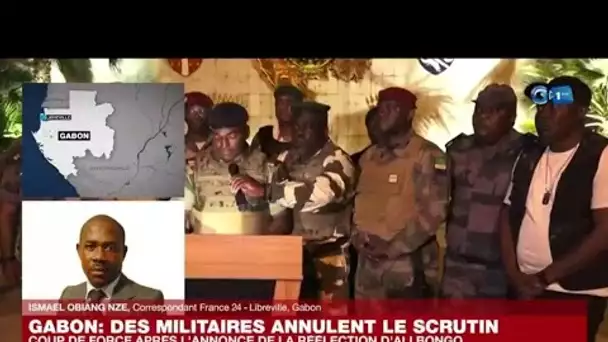 Gabon : "Difficile d'avoir une idée nette de la situation globale à Libreville" • FRANCE 24