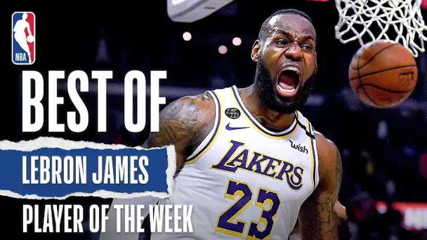 LeBron James | Western Conference Player Of The Week