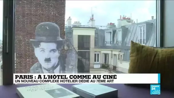 A l'hôtel comme au ciné : à Paris, un nouveau complexe hôtelier dédié au 7ème art