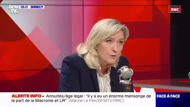 Marine Le Pen lance des accusations de "corruption" et "d'achats de votes"