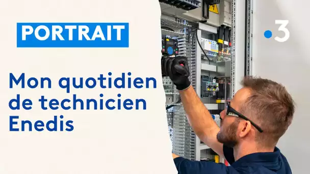 Mon quotidien : Florian, technicien Enedis en région Centre-Val de Loire