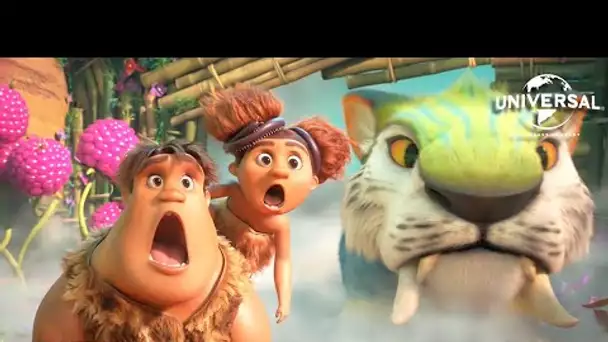 Les Croods 2 : Une Nouvelle Ère Extrait "Grug montre le mur aux Croods" VF [Au cinéma le 7 juillet]