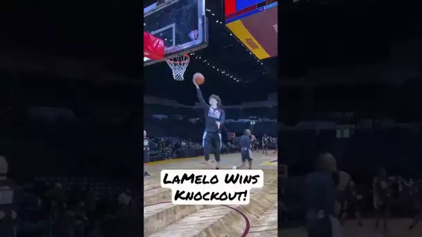 LaMelo Wins Game Knockout! 👏