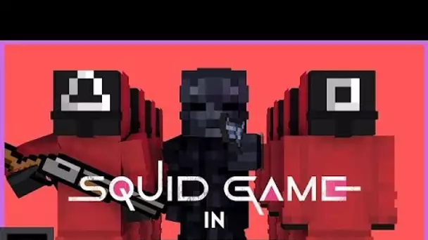 JE JOUE A SQUID GAME DANS MINECRAFT ! *nouveau*