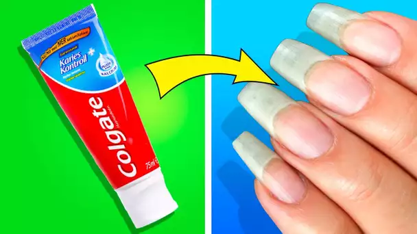 37 ASTUCES DE BEAUTÉ ET CONSEILS POUR LES ONGLES SIMPLES QUE TU DOIS CONNAÎTRE