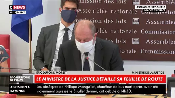 E. Dupond-Moretti : "Faire en sorte que la justice soit rendue au plus près de nos concitoyens"