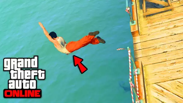 FAIRE UNE FIGURE EN PLONGEON DANS GTA 5 ONLINE ! (new)