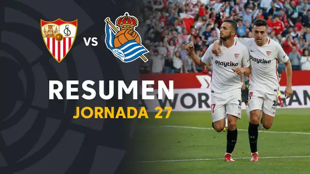 Resumen de Sevilla FC vs Real Sociedad (5-2)