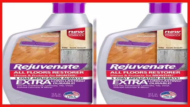 Rejuvenate All Floors Restorer and Polish Fills in Scratches Protects & Restores Shine